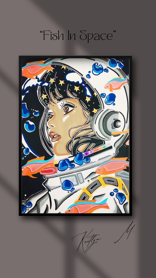"Fish In Space" Art Print