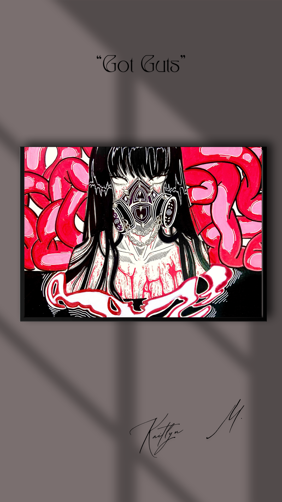 "Got Guts" Art Print