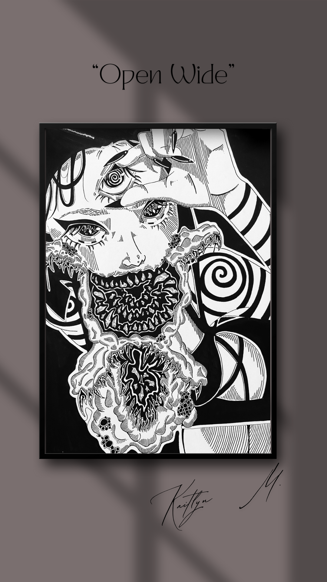 "Open Wide" Art Print