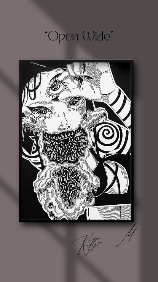 "Open Wide" Art Print
