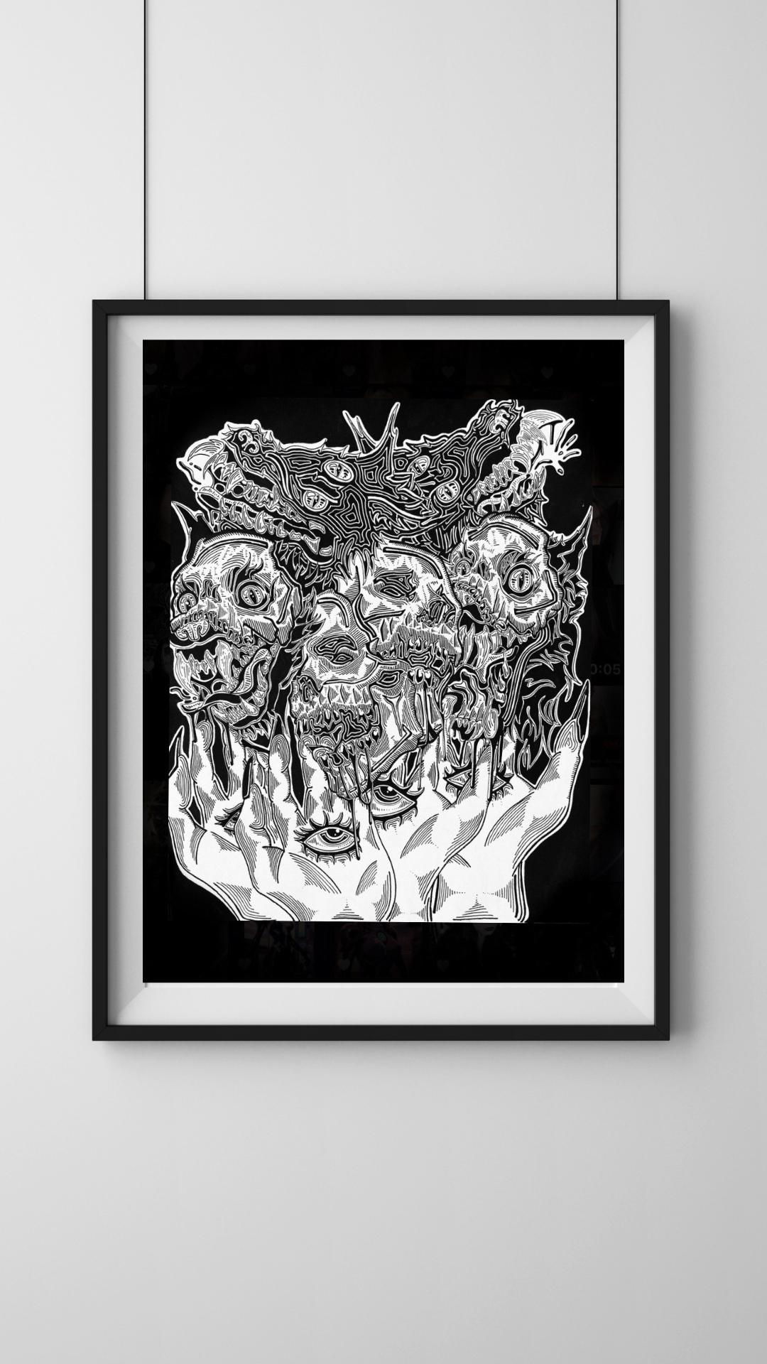 "The Hand That Feeds" Art Print