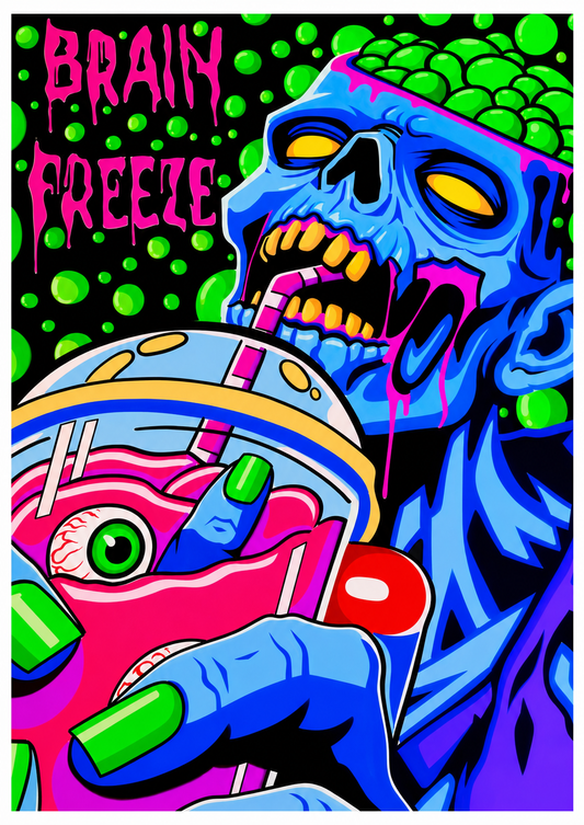 “Brain Freeze” Art Print